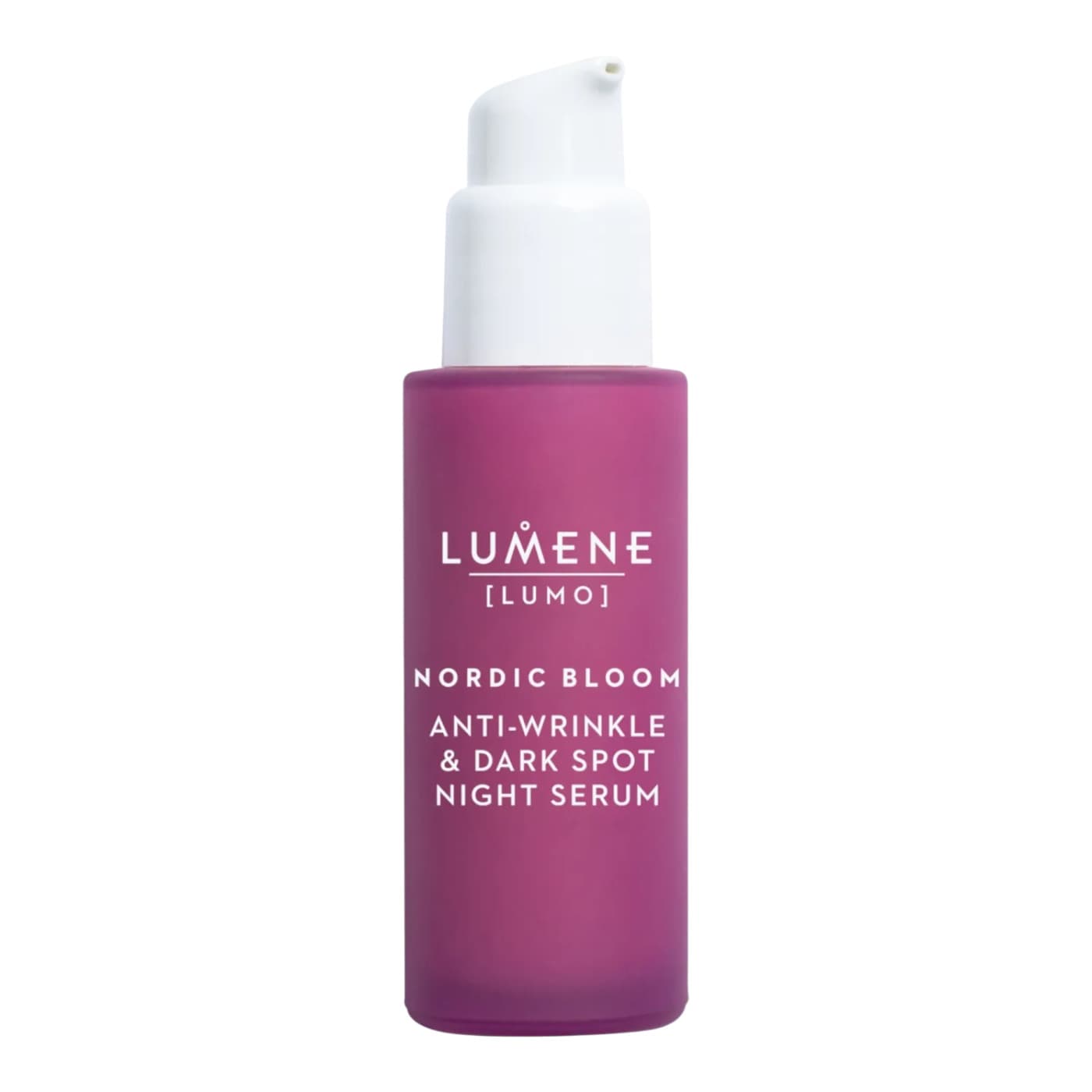 Nordic Bloom [LUMO], przeciwzmarszczkowe serum na noc do twarzy