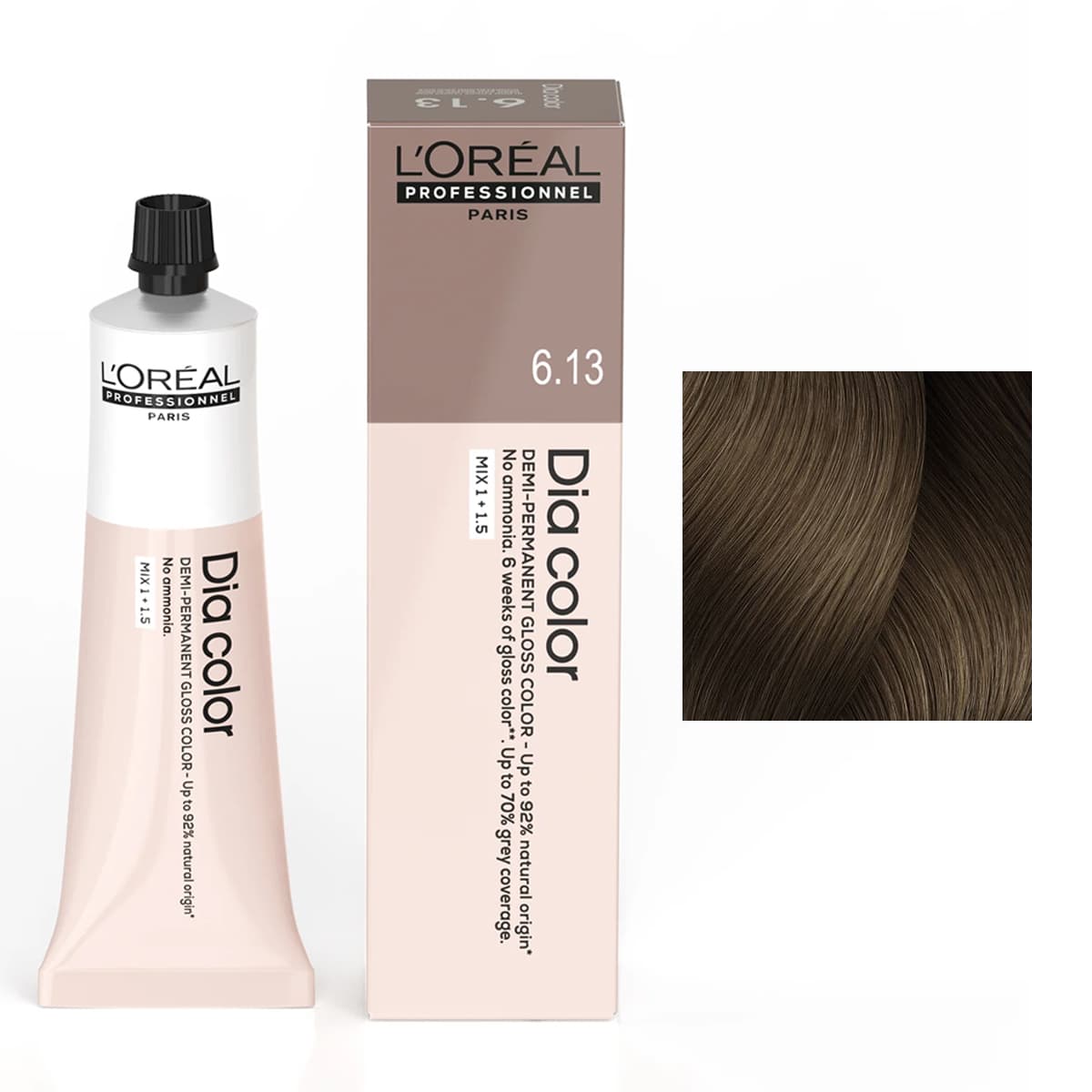 Loreal Dia Color, koloryzacja ton w ton, 7.13