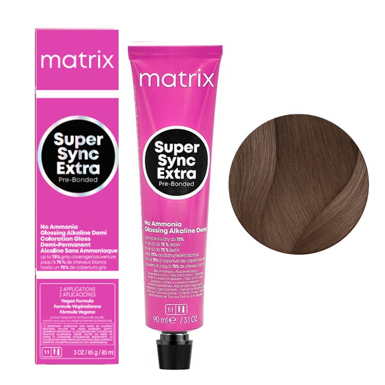 Super Sync Extra Pre-Bonded, krem do koloryzacji ton w ton, 7NN/7.00