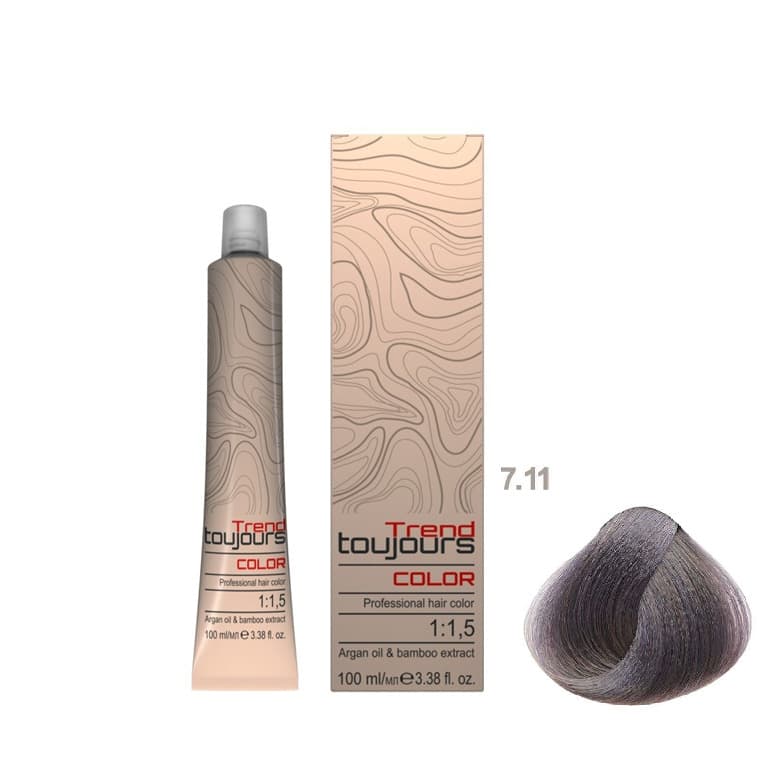 Professional Color Care, farba do włosów, 7.11