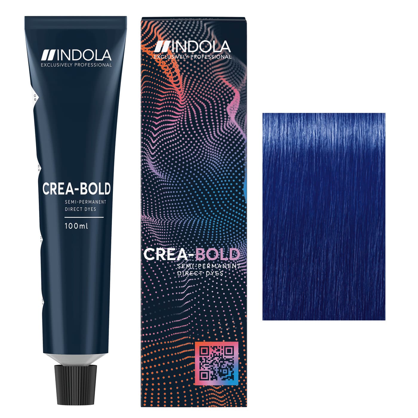 Crea Bold, farba do włosów półtrwała, Indigo Blue