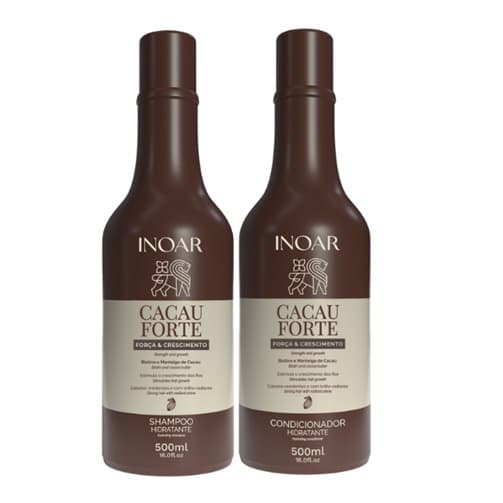 Cacau Forte Duo, zestaw wzmacniający włosy, szampon + odżywka