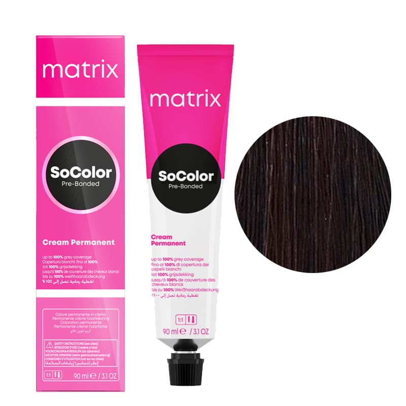SoColor, farba do włosów z technologią Pre-Bonded, 4MA