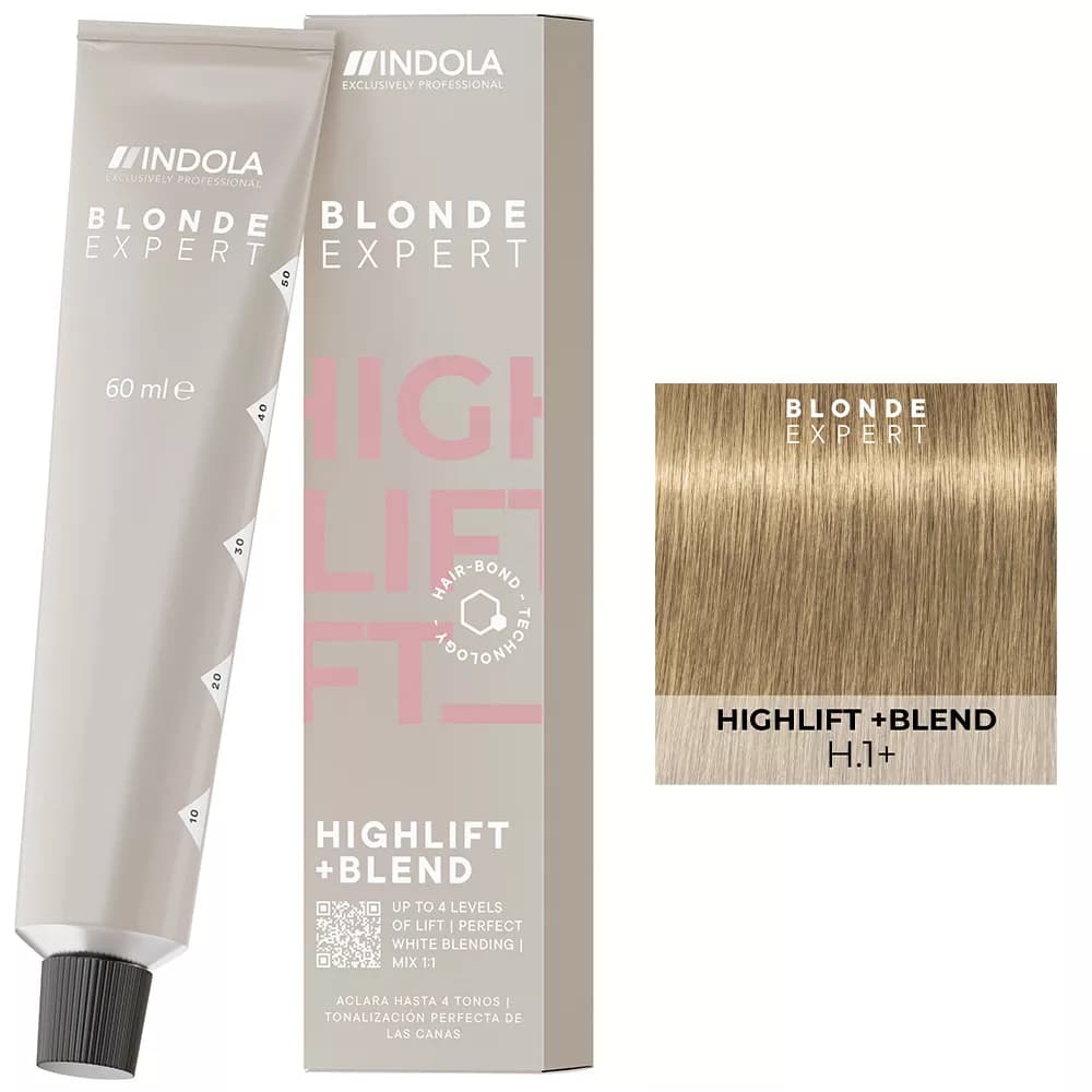 Blonde Expert Highlift +Blend, farba rozjaśniająca do 4 tonów + pokrycie białych włosów, H.1+