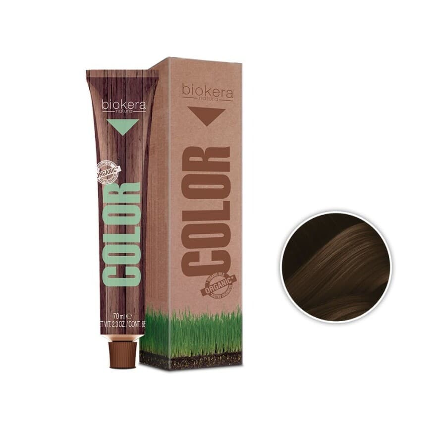Natura Color, trwała farba do włosów z olejkami roślinnymi, 5