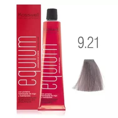 Equium 9.21, Profesjonalna farba do włosów, jasny blond złoty opalizujący