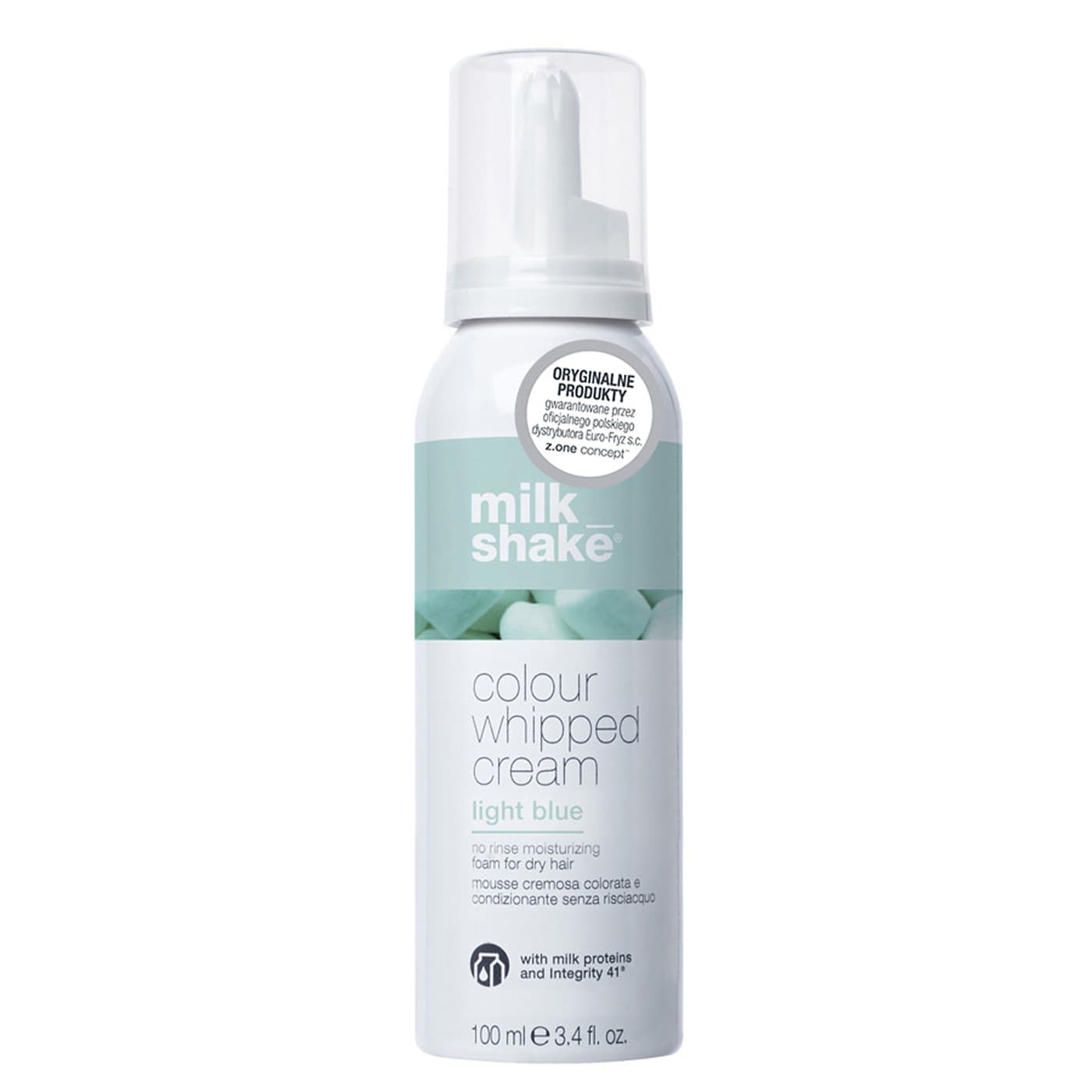 Shake Colour Whipped Cream, pianka koloryzująca, light blue