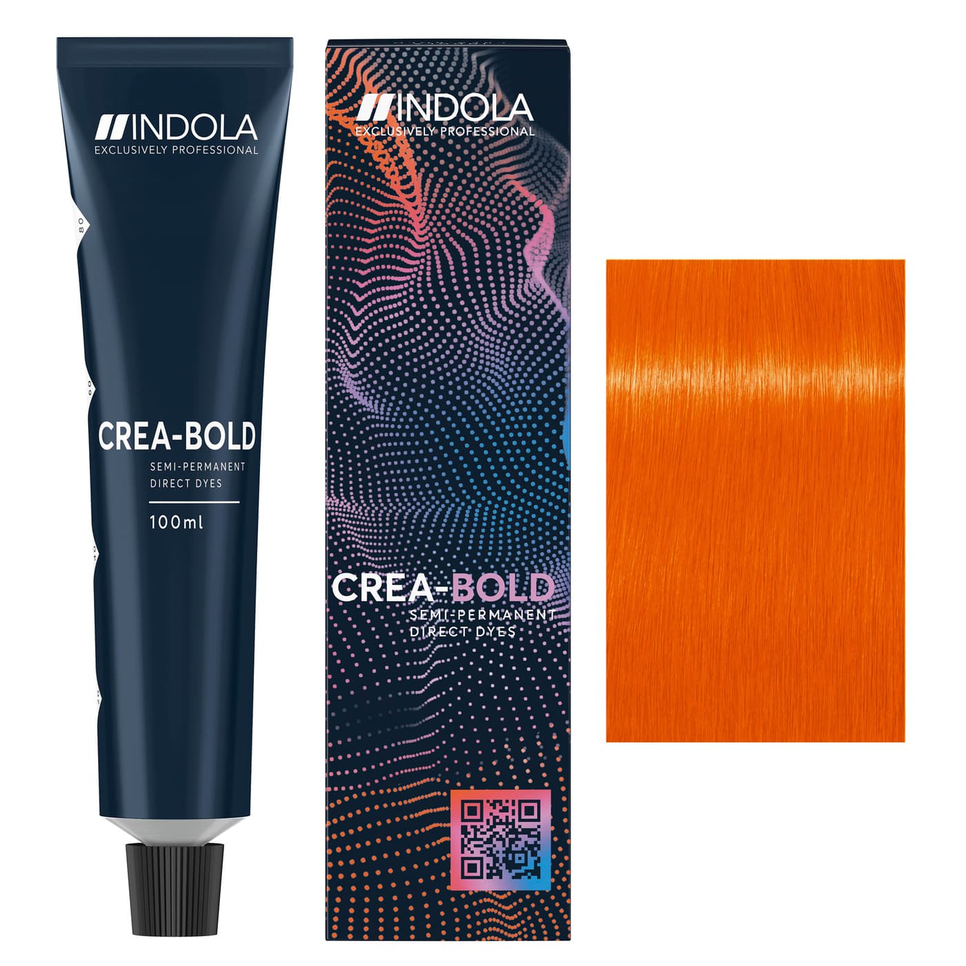 Crea Bold, farba do włosów półtrwała, Neon Tangerine