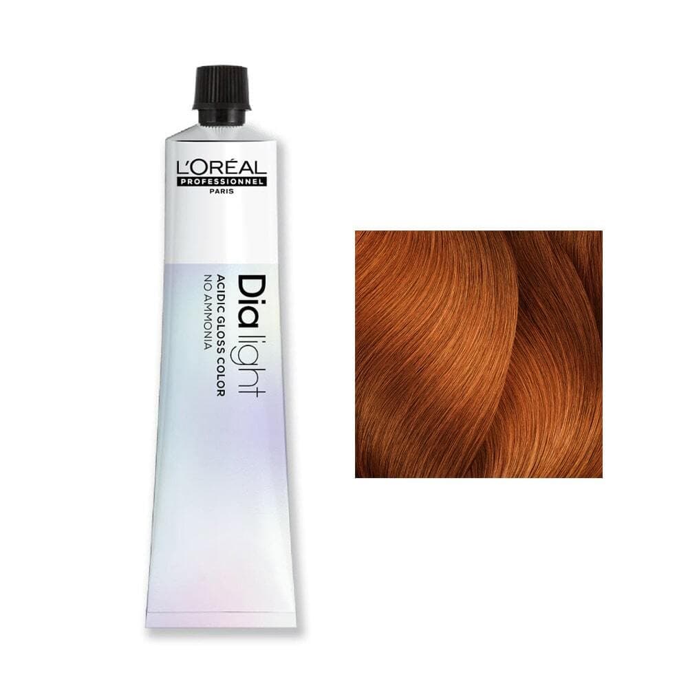 Loreal Dia Light, koloryzacja ton w ton o odczynie kwasowym, 8.43