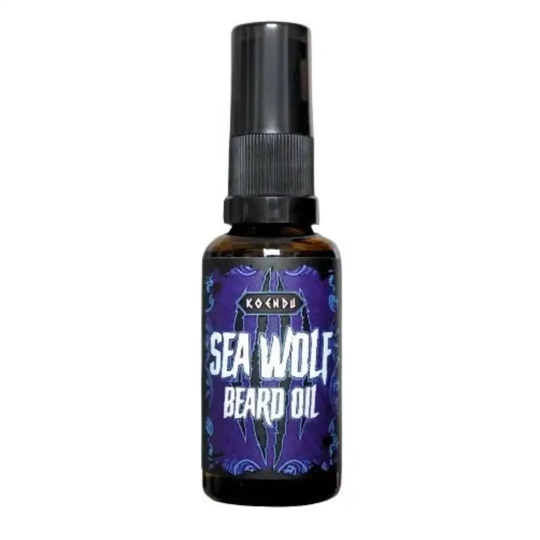 Sea Wolf Beard Oil, odżywczy olejek do brody o zapachu grejpfruta