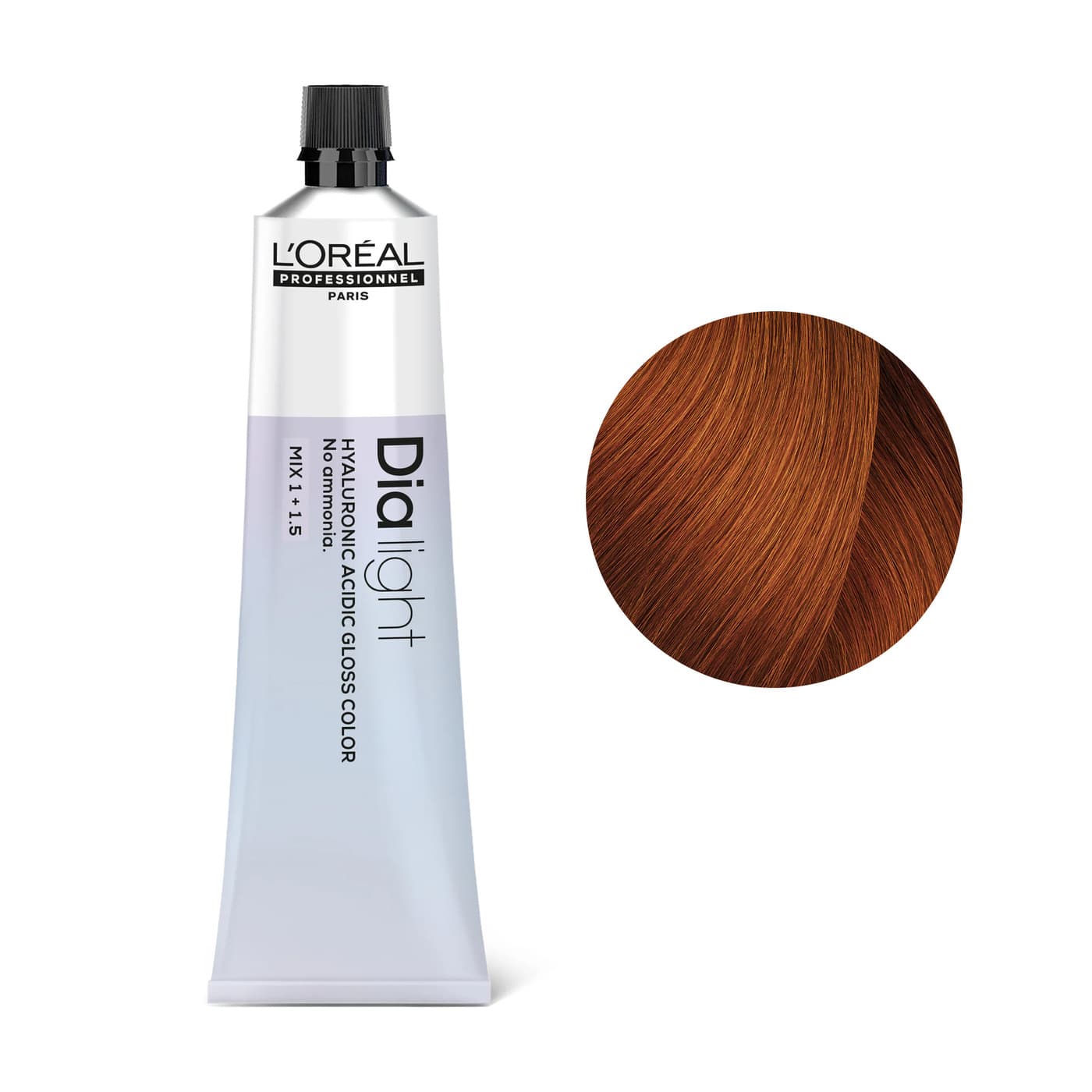 Loreal Dia Light, krem koloryzujący z kompleksem hialuronowym, 7.40