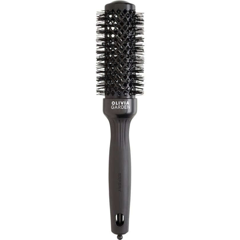 Expert Blowout Shine, szczotka do włosów, wavy black, 35mm