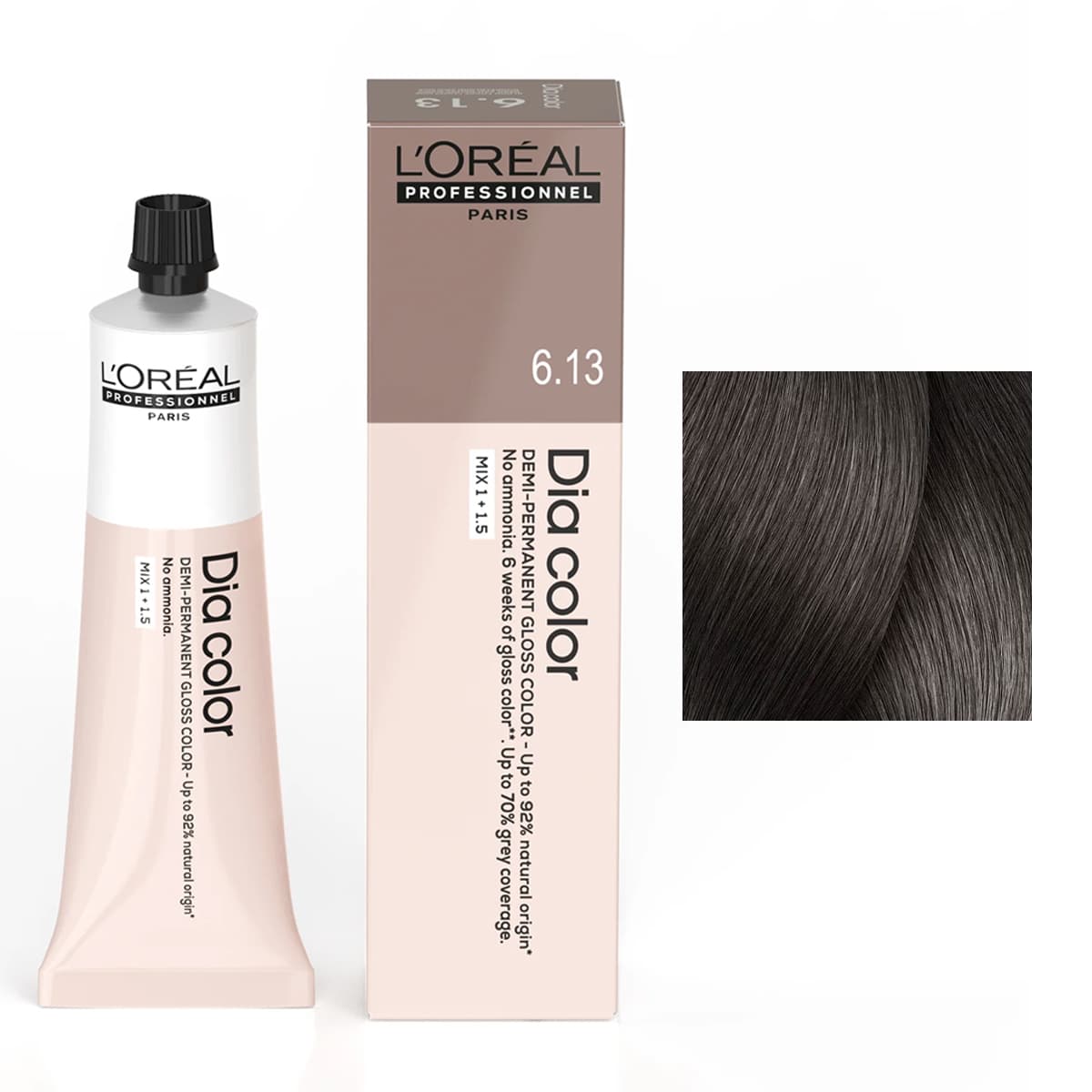 Professionnel Dia Color koloryzacja ton w ton 6.1 ciemny popielaty blond