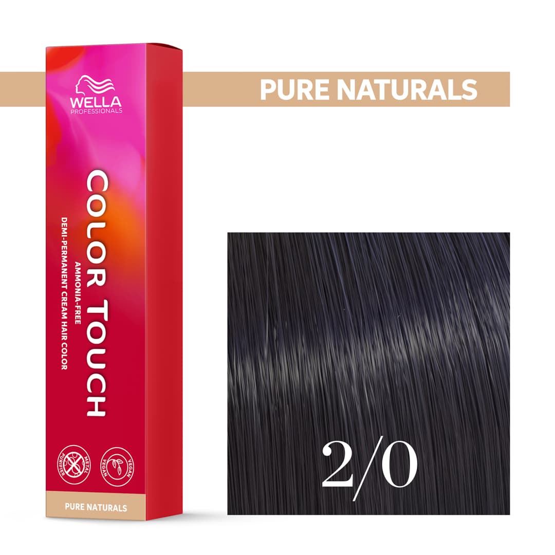 Wella Color Touch, krem tonujący bez amoniaku, 2/0