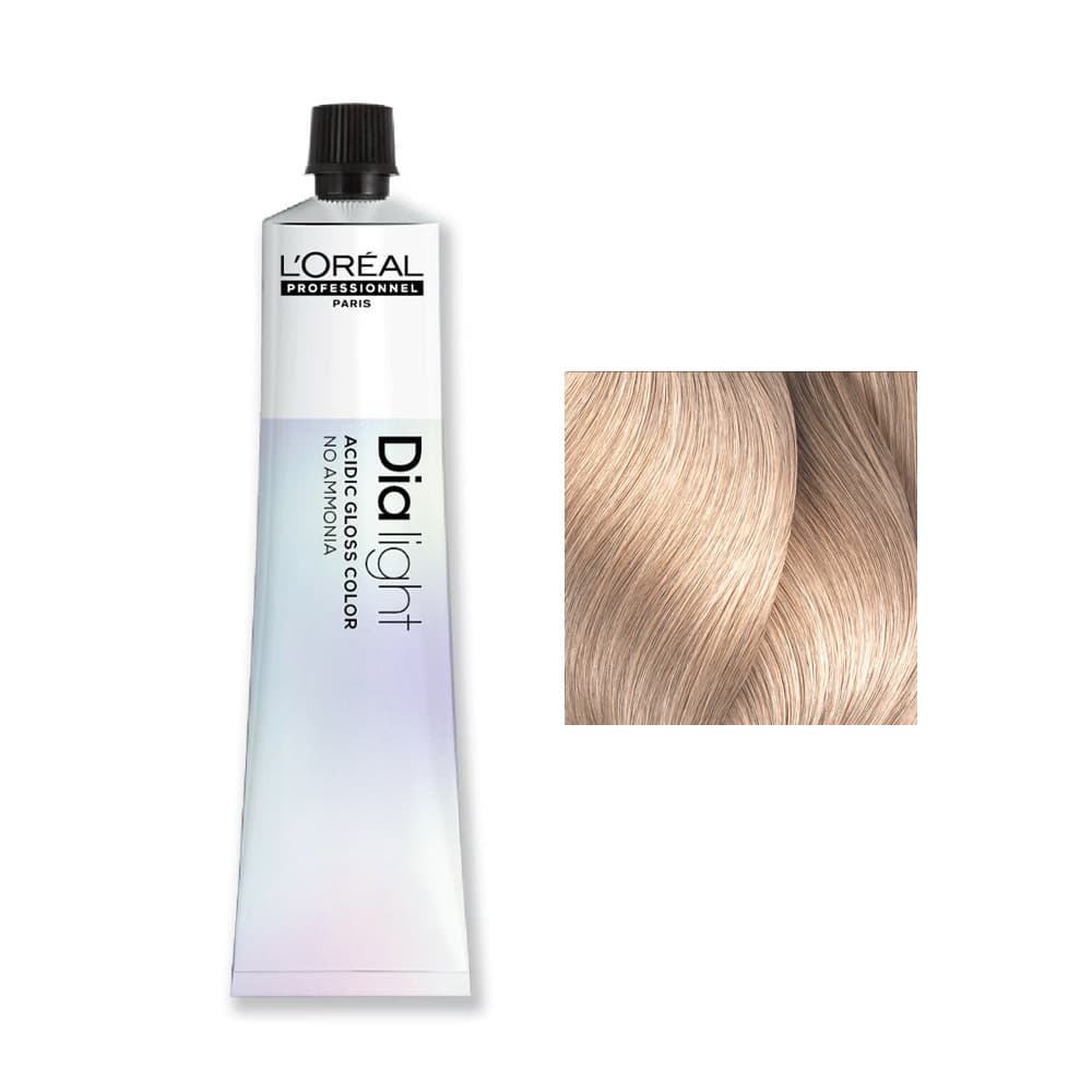Loreal Dia Light, koloryzacja ton w ton o odczynie kwasowym, 10.02