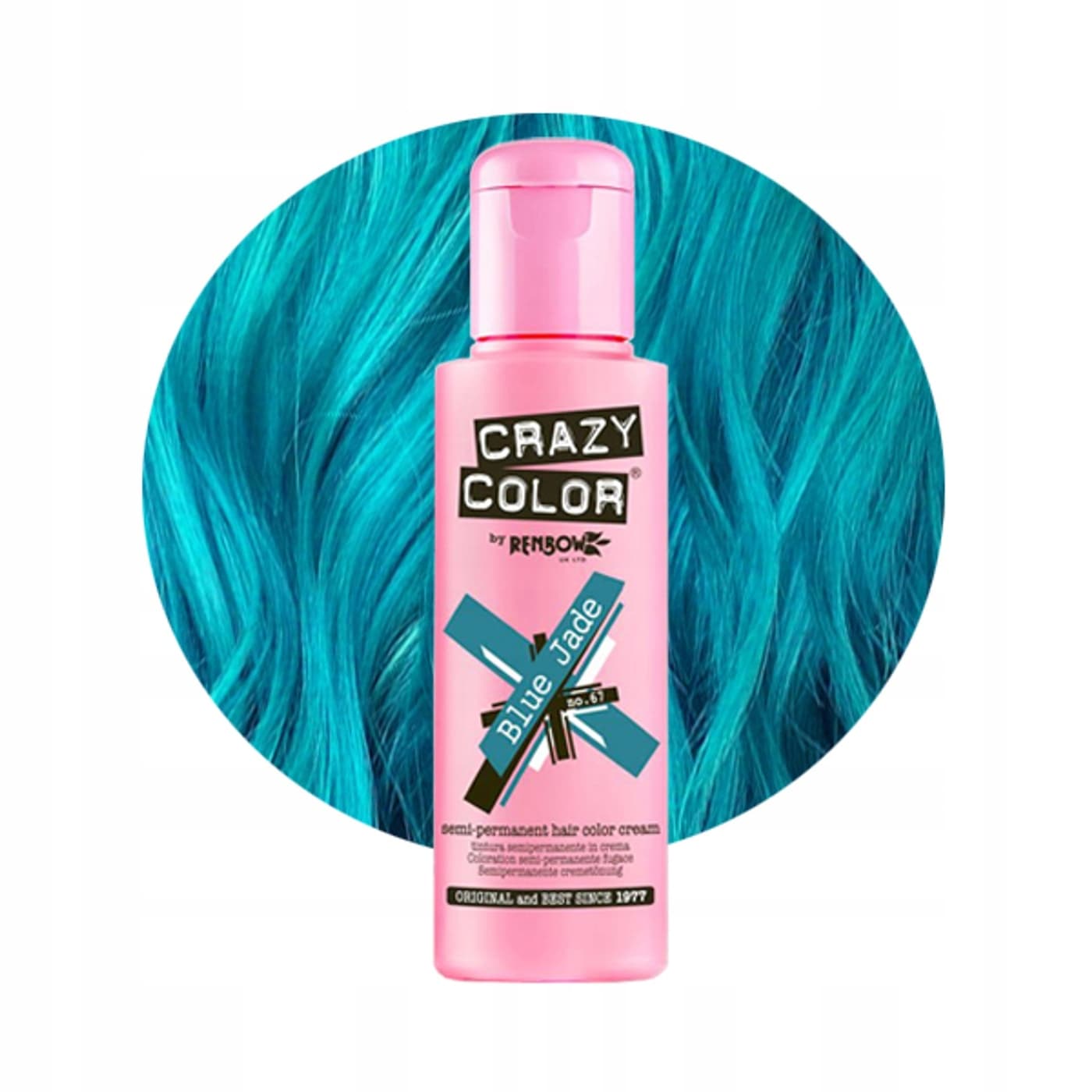 Color, toner odżywczy do włosów, Blue Jade – jadeit, nr 67