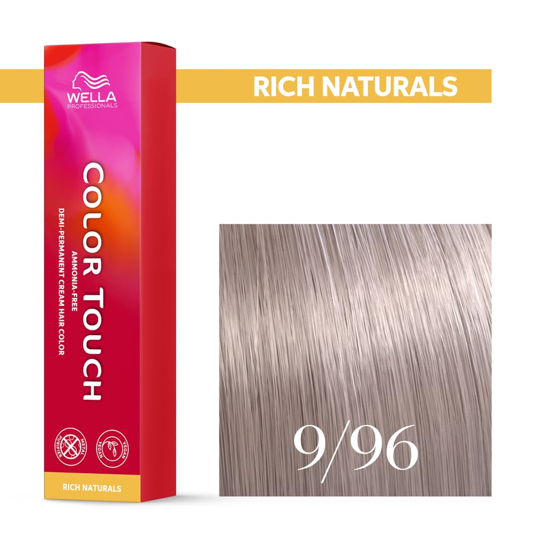 Wella Color Touch, krem tonujący bez amoniaku, 9/96