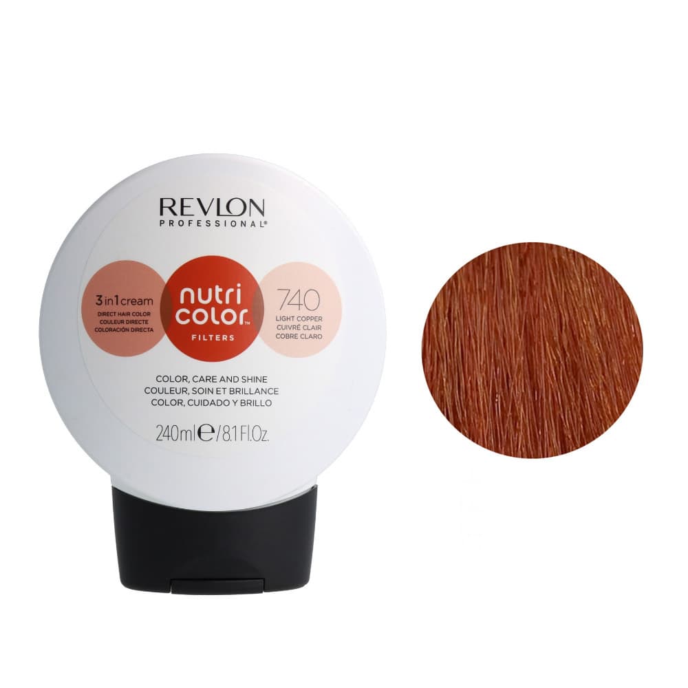 Revlon Nutri Color Filters, maska koloryzująca bez amoniaku, miedziany