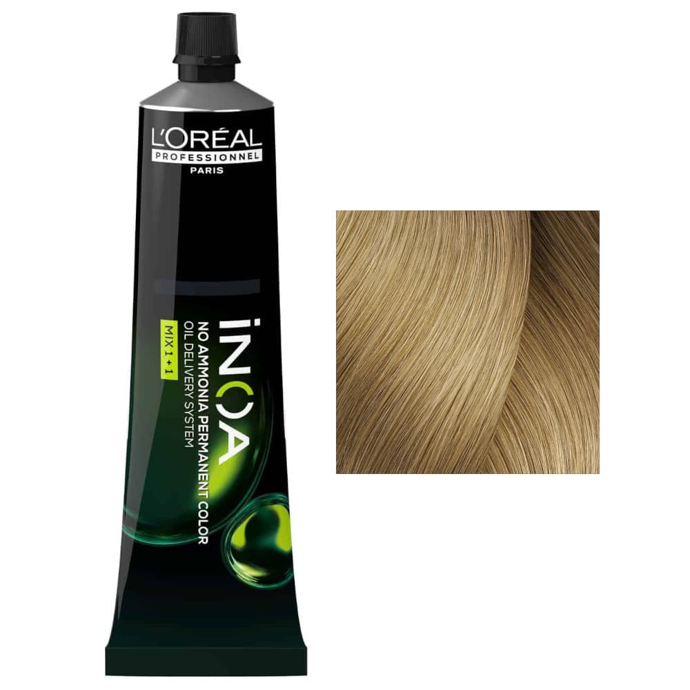 Loreal Inoa, farba do włosów w kremie bez amoniaku, 9.3