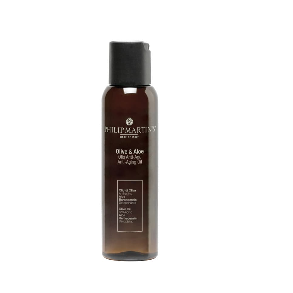 Philip Martins Olive & Aloe Oil, emolientowy olejek do włosów i ciała