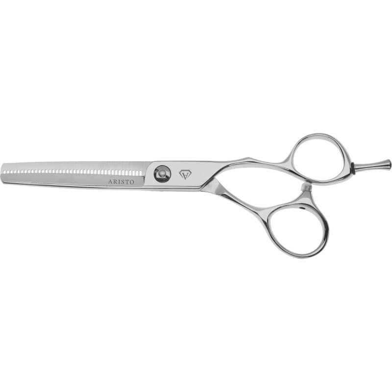 AristoCUT Tomo, degażówki fryzjerskie offsetowe, stal nierdzewna, 6.0", 40 zębów