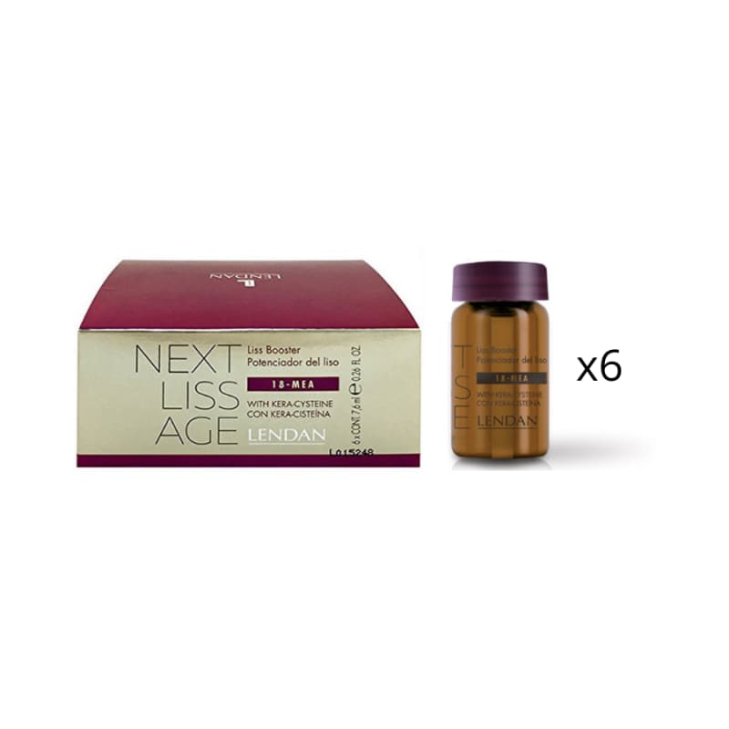 Next Liss Age, zestaw ampułek booster wygładzający włosy