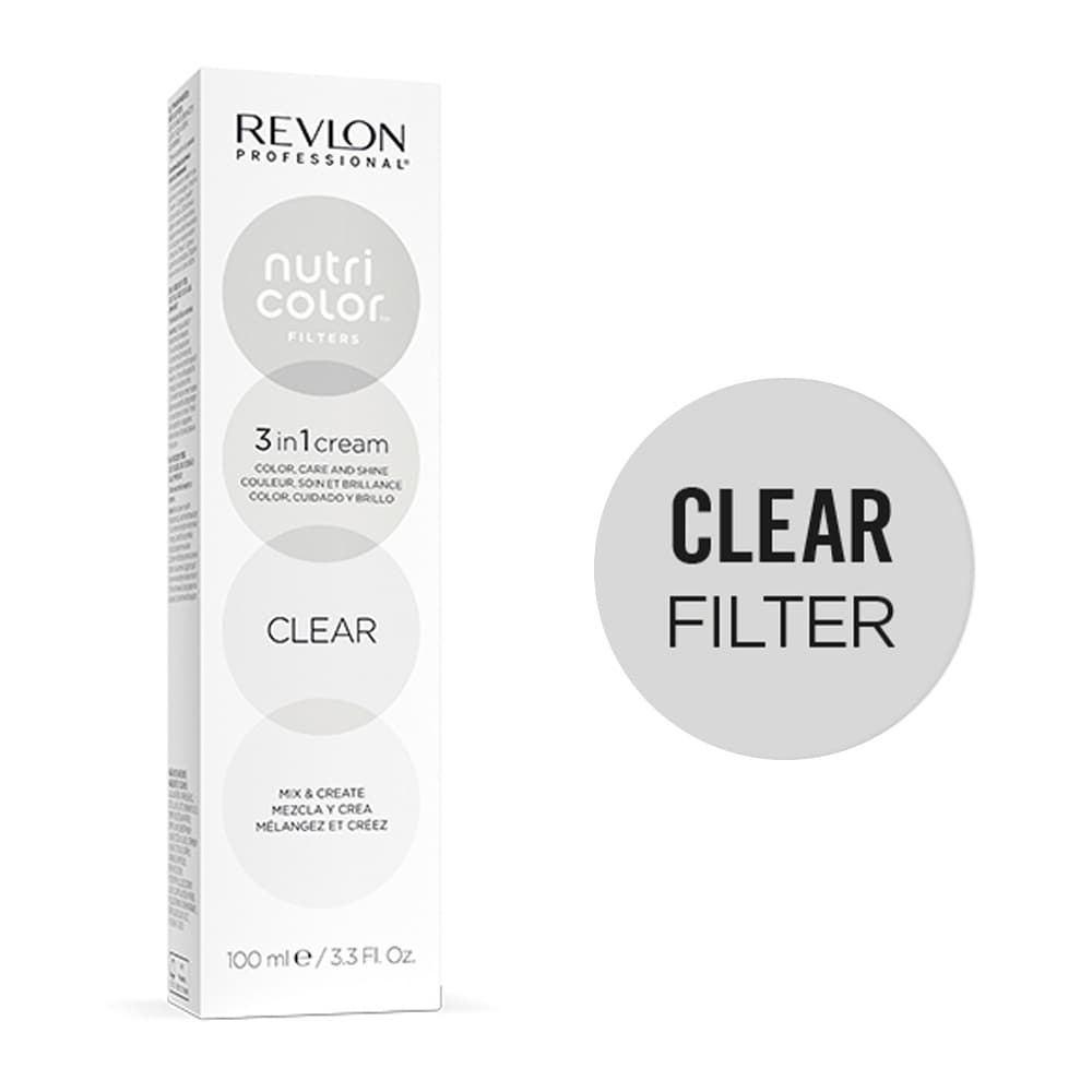 Revlon Nutri Color Filters, maska koloryzująca bez amoniaku, clear, tuba