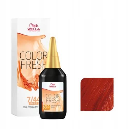 Wella Color Fresh, farba demipermanentna do włosów, 7/44