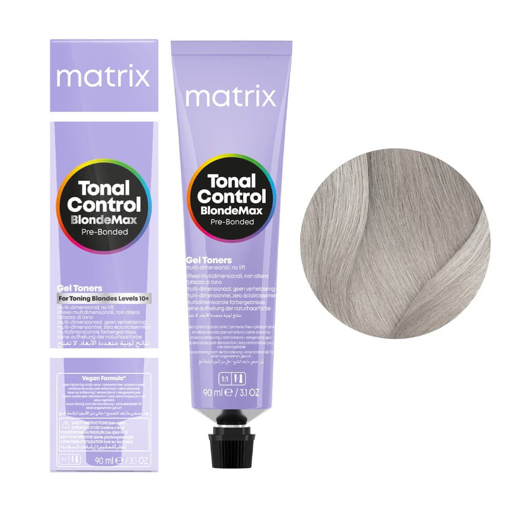 Tonal Control BlondeMax Pre-Bonded, kwasowy toner do włosów w żelu, 11NA