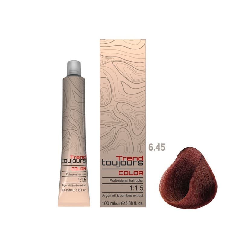 Professional Color Care, farba do włosów, 6.45