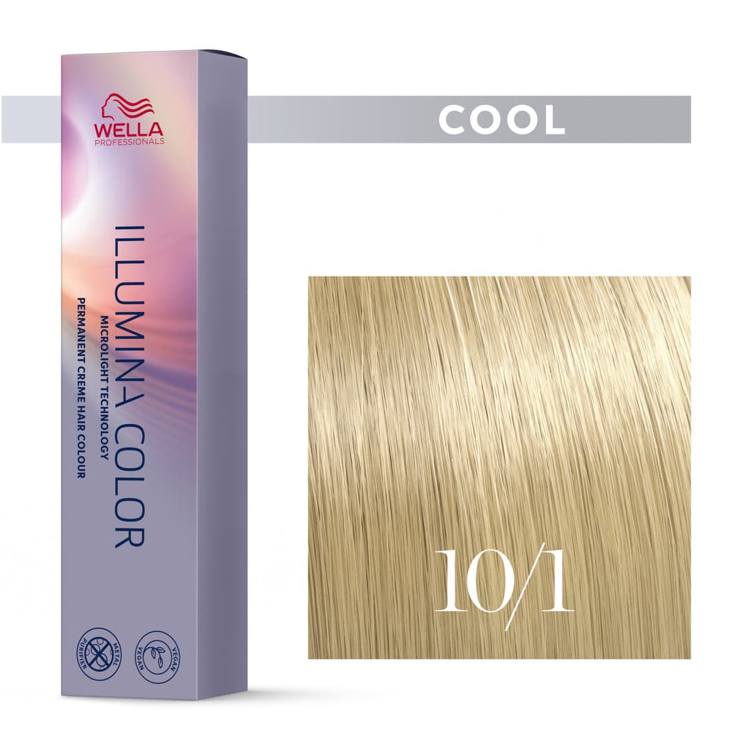 Wella Illumina, farba rozświetlająca, 10/1