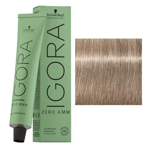 PROFESSIONAL IGORA ZERO AMM Farba do włosów bez amoniaku - 9-1