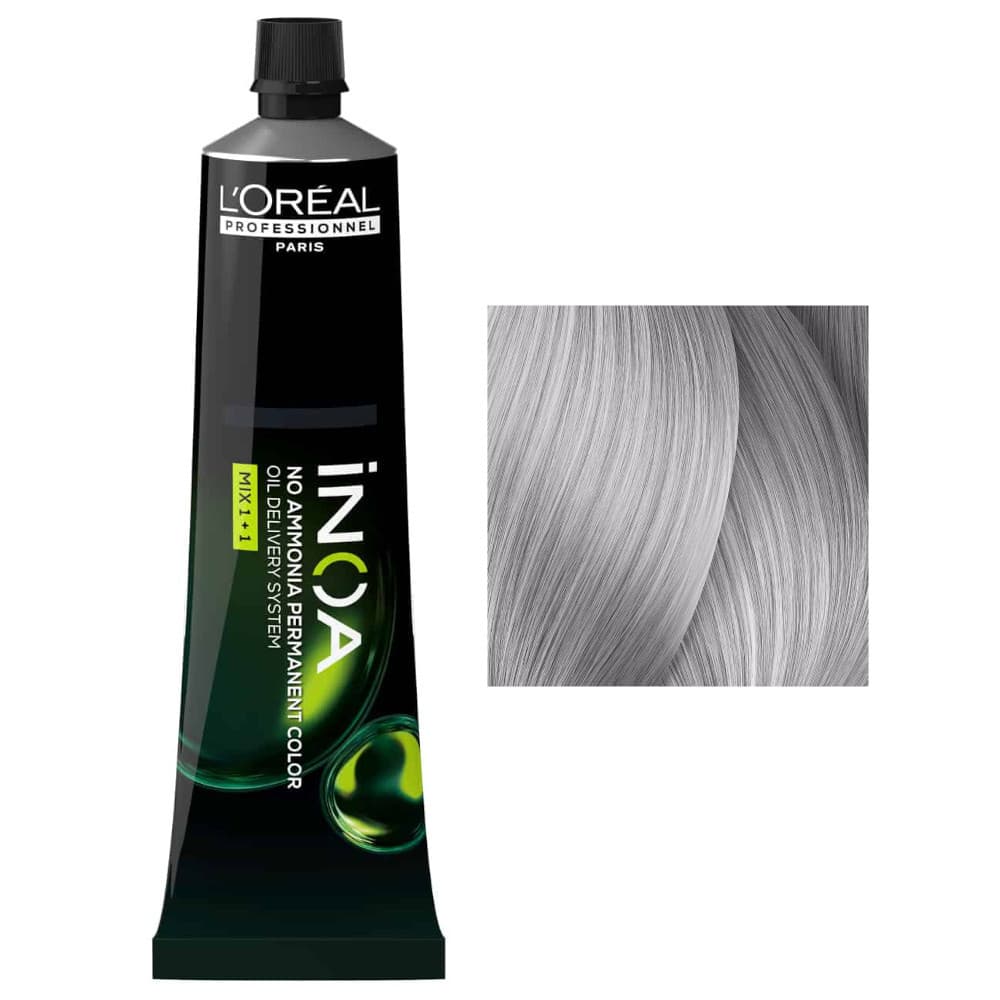 Loreal Inoa, farba do włosów w kremie bez amoniaku, 10.11