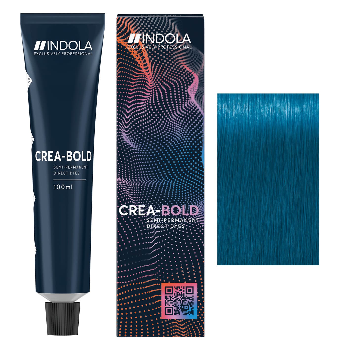 Crea Bold, farba do włosów półtrwała, Turquoise Blue