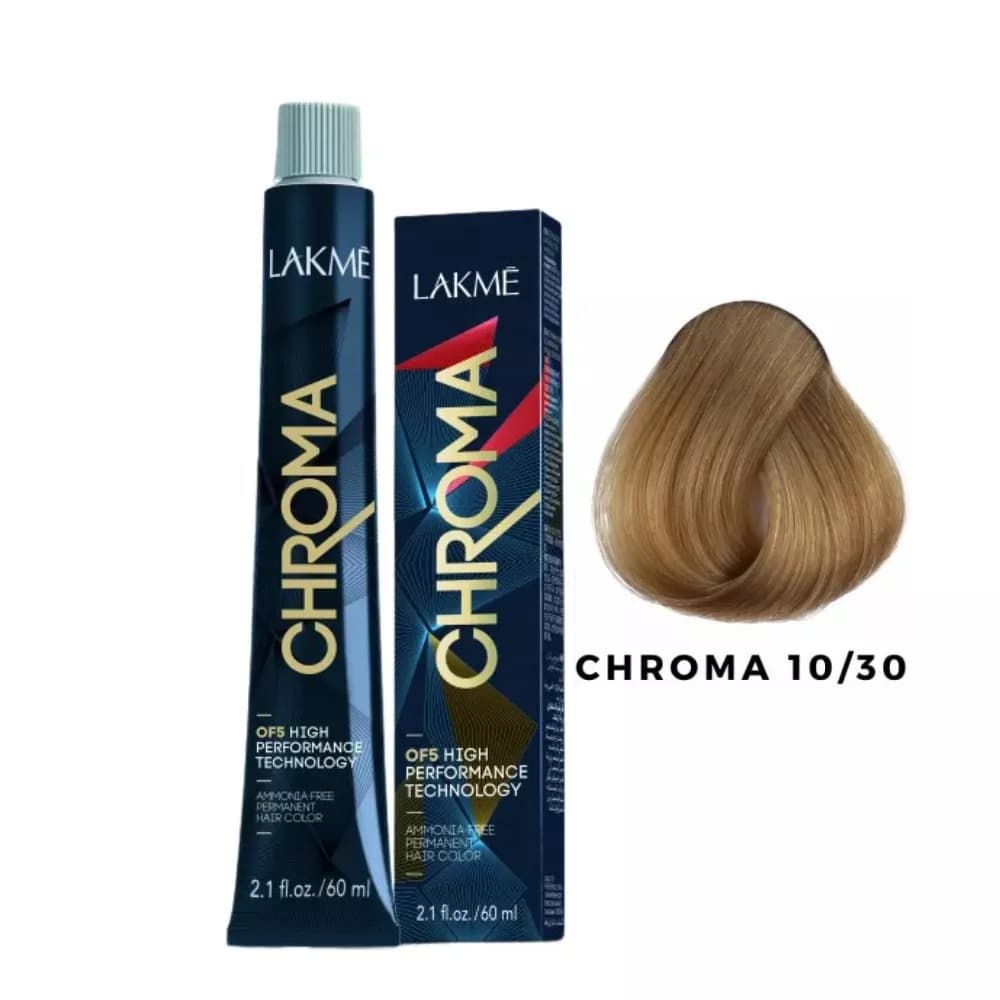 Chroma, farba do włosów o łagodnej formule, 10/30