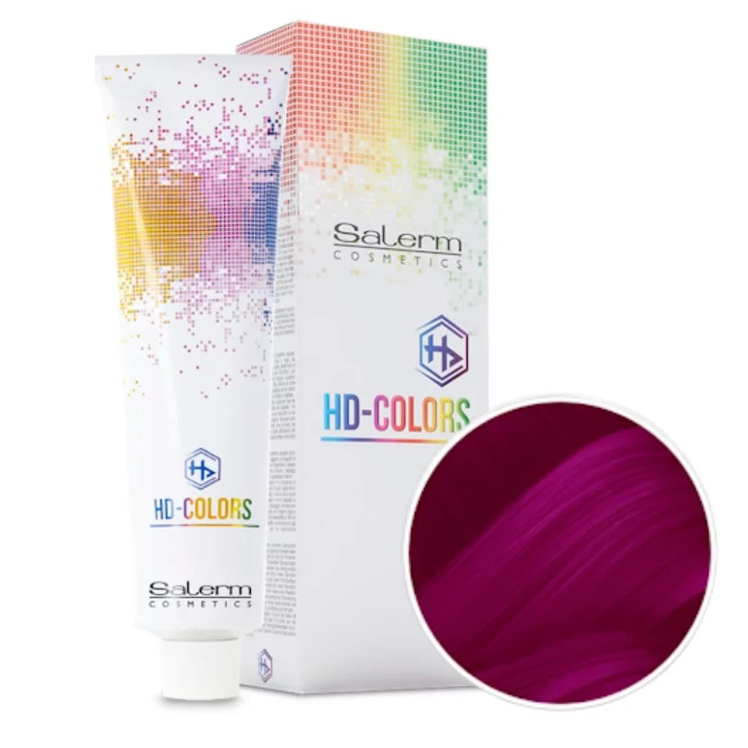HD COLORS, farba do włosów półtrwała bez amoniaku, purple