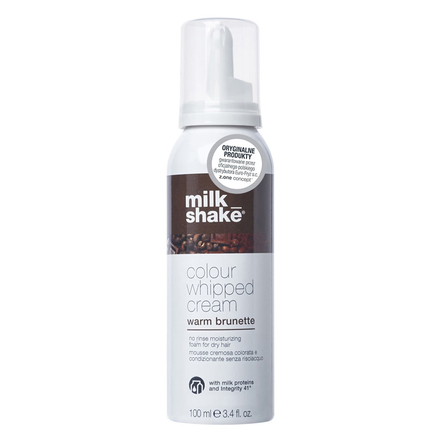 Shake Colour Whipped Cream, pianka koloryzująca, warm brunette