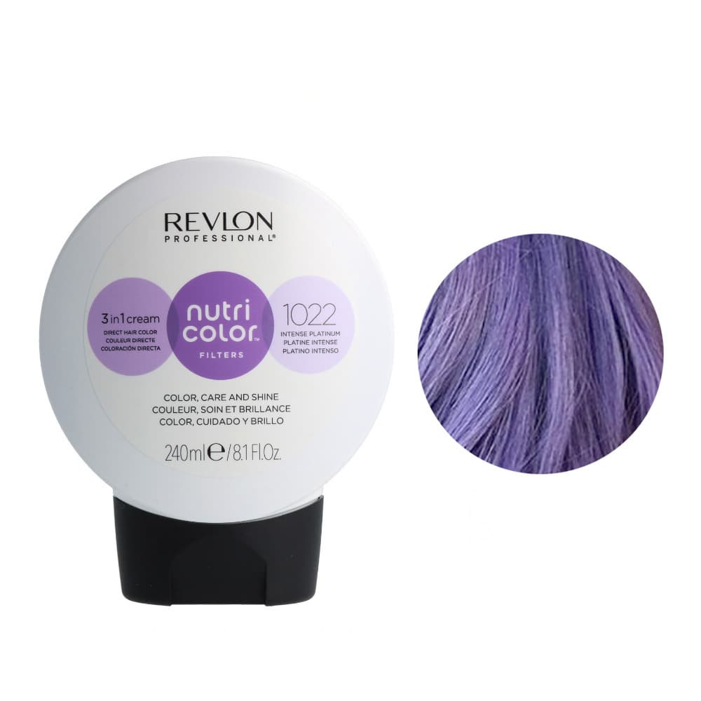 Revlon Nutri Color Filters, maska koloryzująca bez amoniaku, Intensywna platyna
