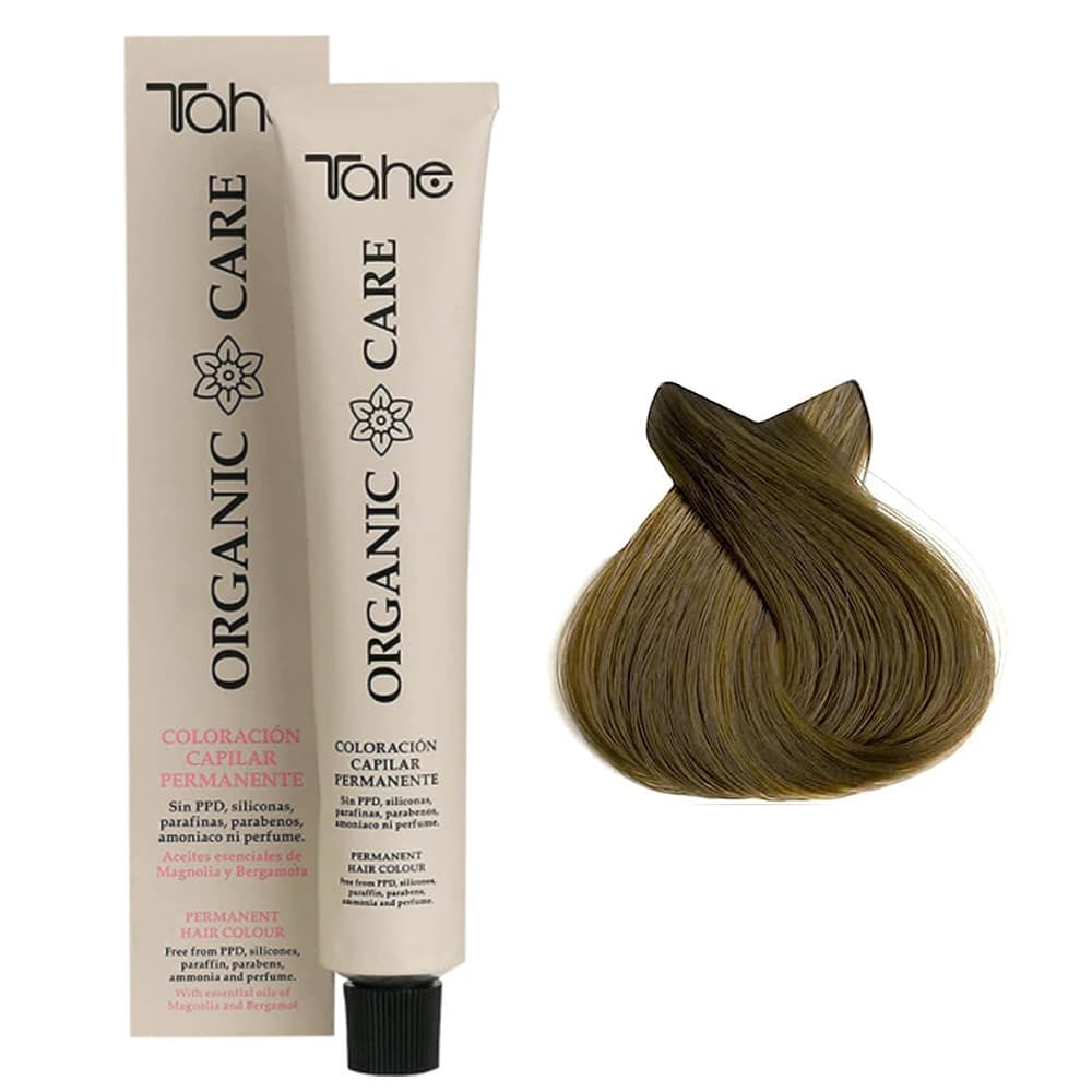 Organic Care, organiczna farba do włosów bez amoniaku, 7.34