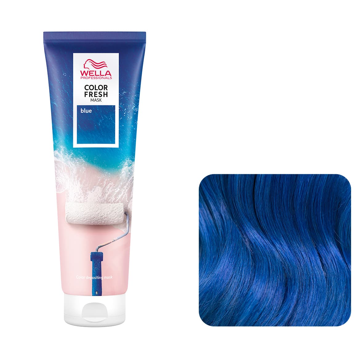 COLOR FRESH Koloryzująca maska do włosów - Blue