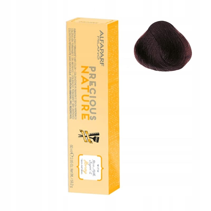 Precious Nature Hair, farba bez amoniaku, 6.53 Ciemny Mahoniowo-Złocisty Blond