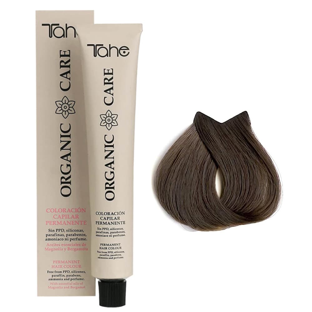 Organic Care, organiczna farba do włosów bez amoniaku, 6.47