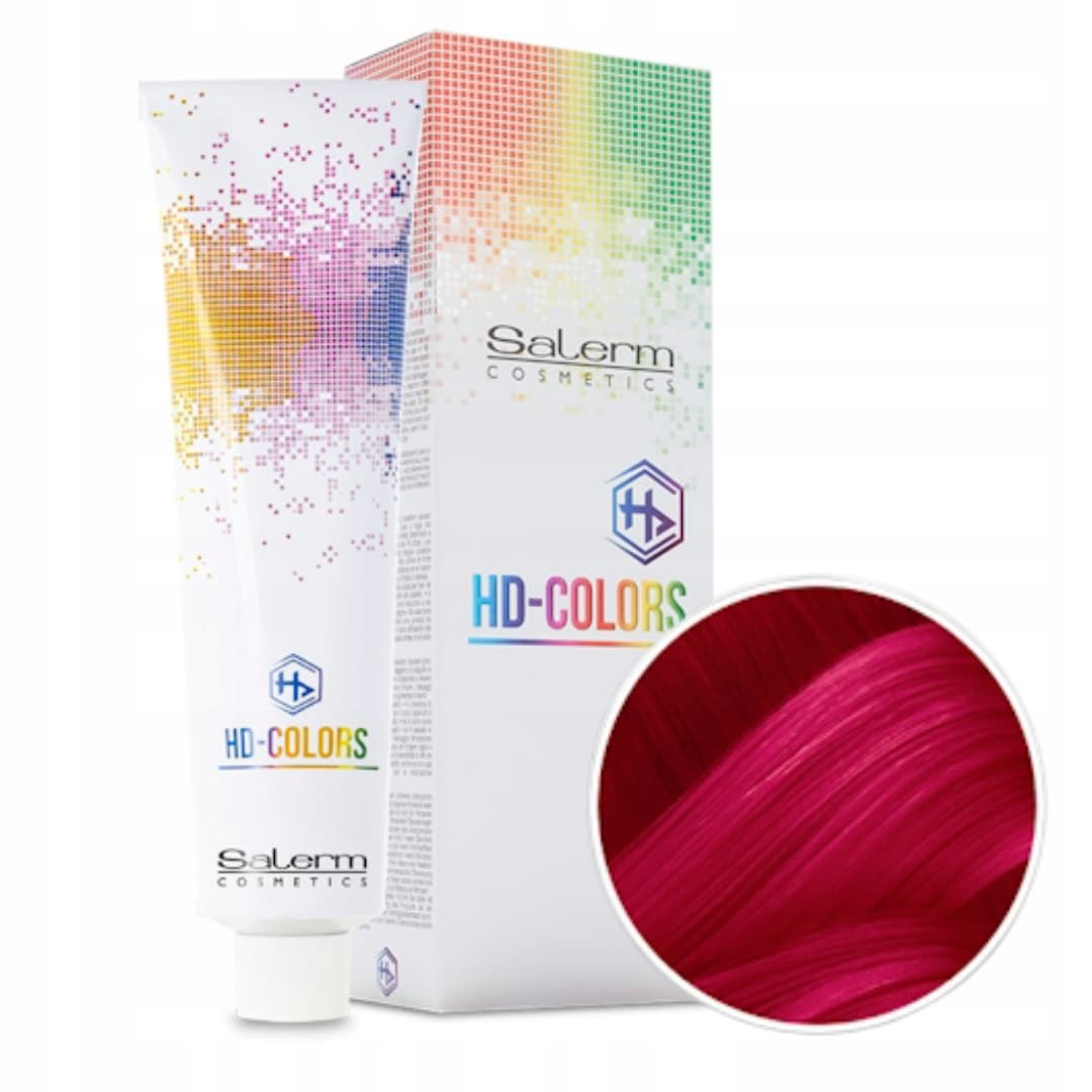 HD COLORS, farba do włosów półtrwała bez amoniaku, fuchsia