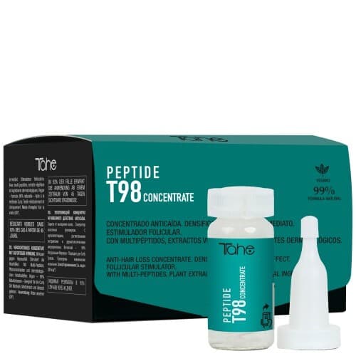 Peptide T98 Concentrate, zagęszczający koncentrat przeciw wypadaniu włosów z multipeptydami, ampułki