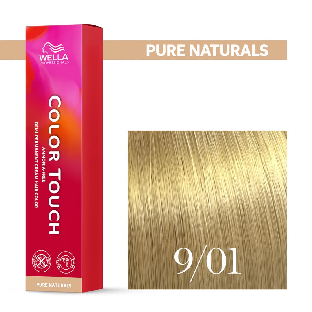 Wella Color Touch, krem tonujący bez amoniaku, 9/01
