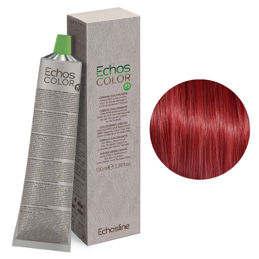 Echoscolor, kremowa farba do włosów, Rosso