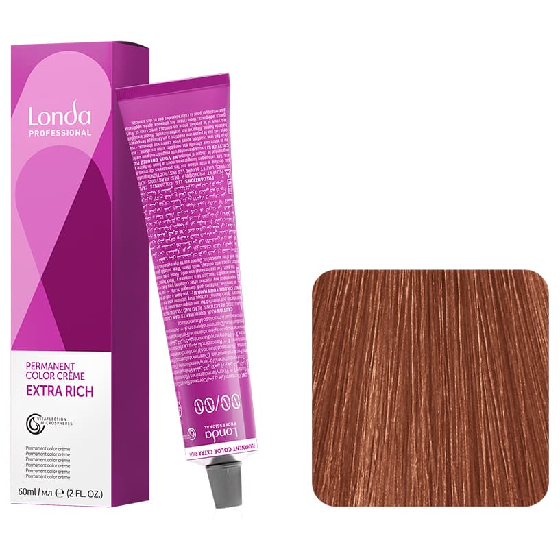 Londa Color Permanent, farba do włosów, 8/41