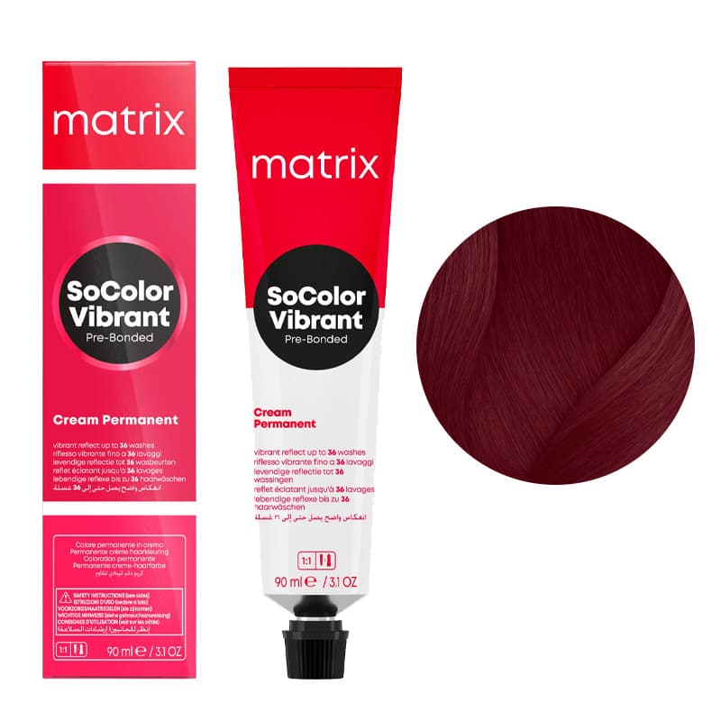 SoColor Vibrant, farba do włosów z technologią Pre-Bonded, 6RV+