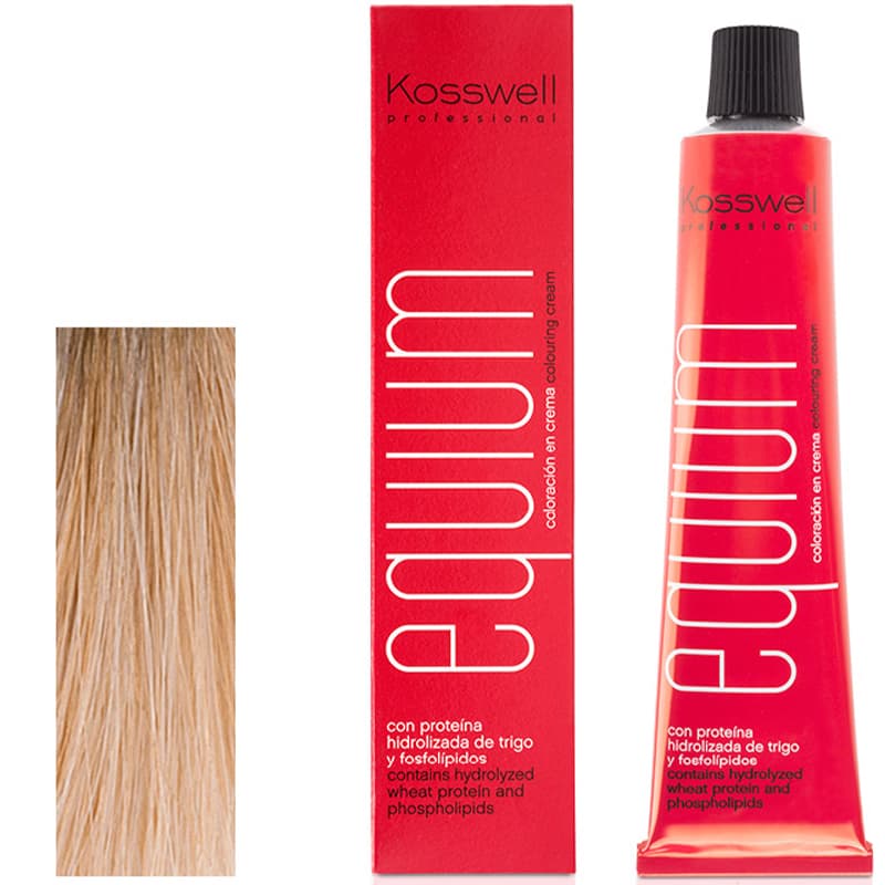 Equium 10.1, Profesjonalna farba do włosów, Ekstra jasny popielaty blond