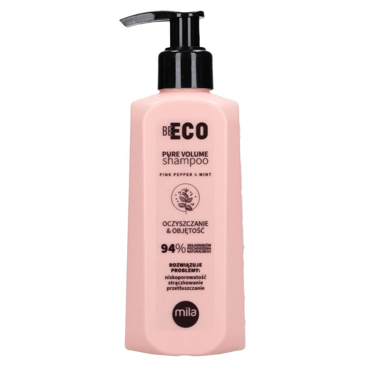 Be Eco Volume, szampon oczyszczający i nadający objętość